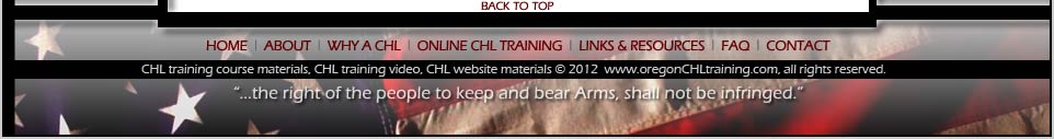 Best Online CHL Training for Oregon CHL is offered by OregonCHLTraining.com